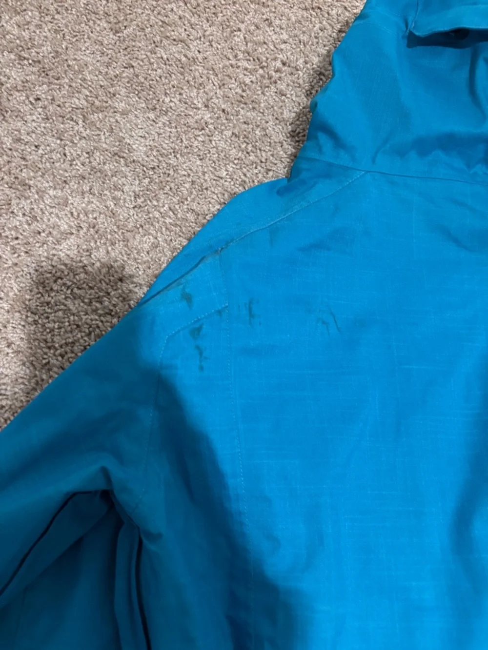Burton Men’s Blue Hooded Snowboard Jacket sz Medium - Picture 6 of 6